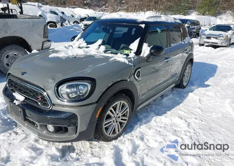 2018 Mini Countryman Cooper S z USA, uszkodzony, nr VIN WMZYT5C36J3E68797